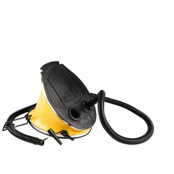 KingCamp Foot Pump New Black Yellow Camping Hiking Outdoor Gear - Picture 9 of 9